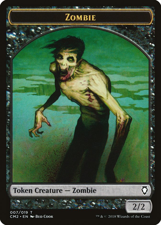 {T} Zombie Token [Commander Anthology Volume II Tokens][TCM2 007]