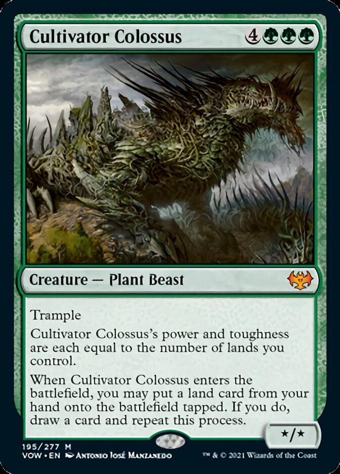 {R} Cultivator Colossus [Innistrad: Crimson Vow][VOW 195]