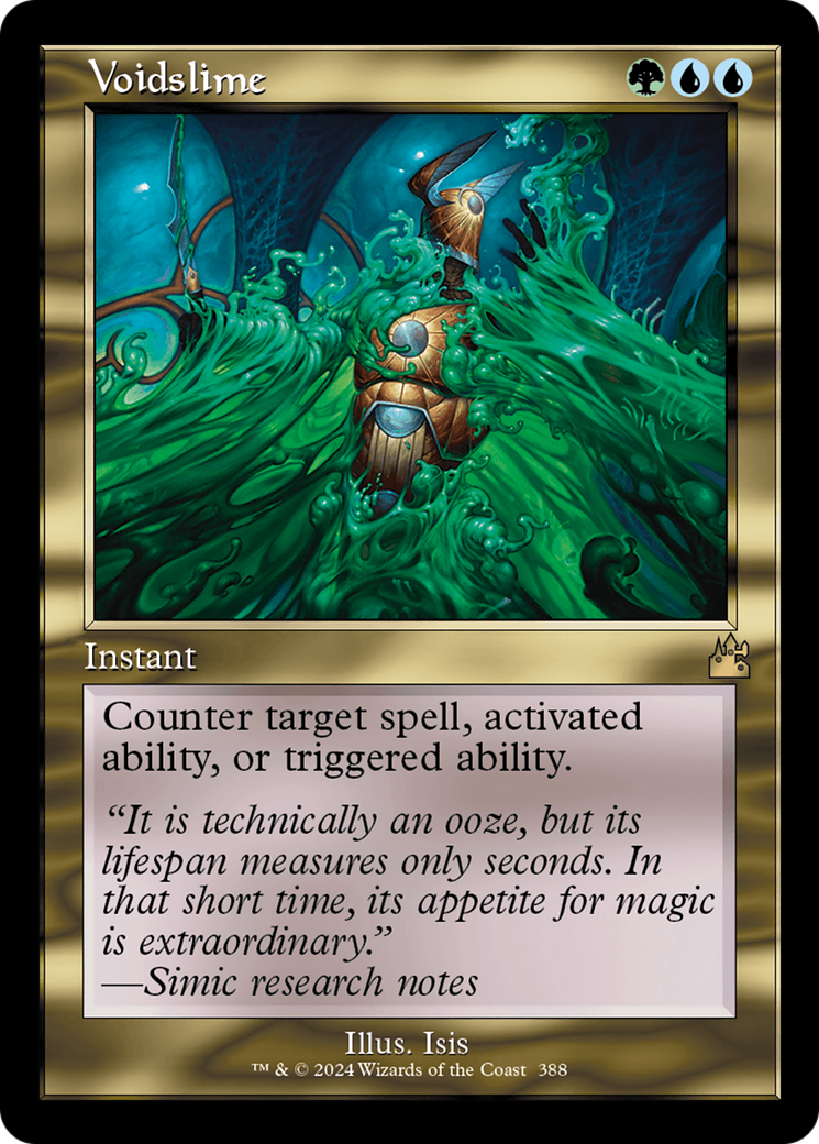 {R} Voidslime (Retro Frame) [Ravnica Remastered][RVR 388]