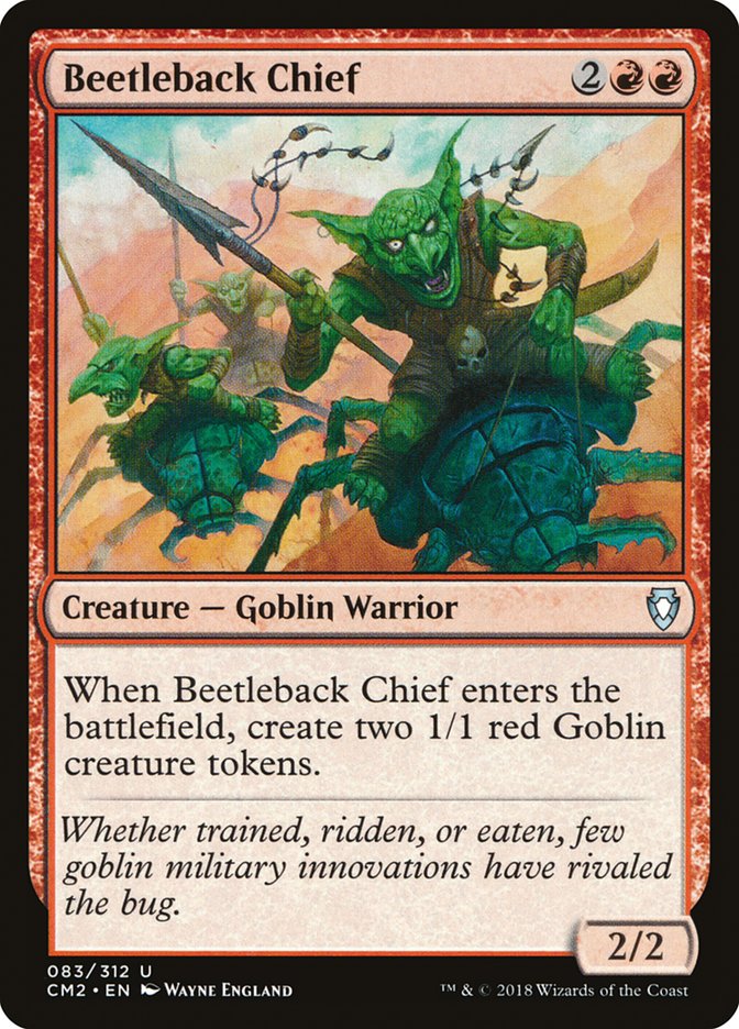 {C} Beetleback Chief [Commander Anthology Volume II][CM2 083]