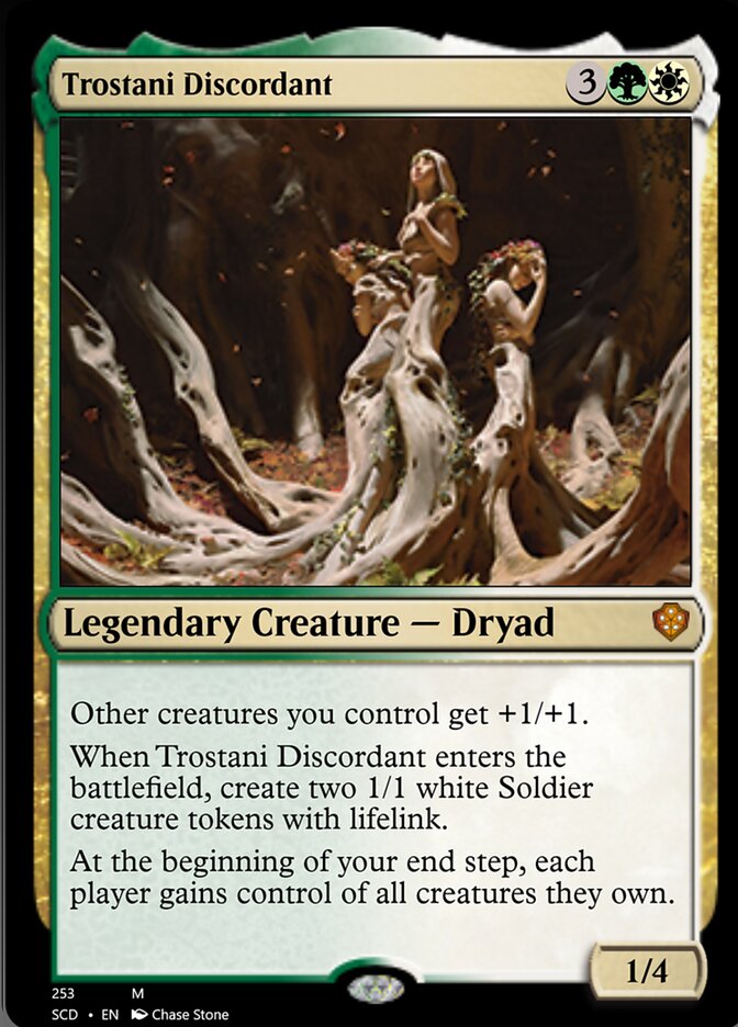 {R} Trostani Discordant [Starter Commander Decks][SCD 253]