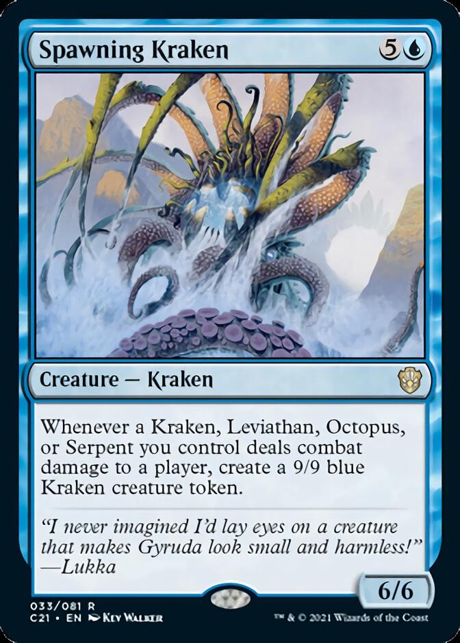 {R} Spawning Kraken [Commander 2021][C21 033]