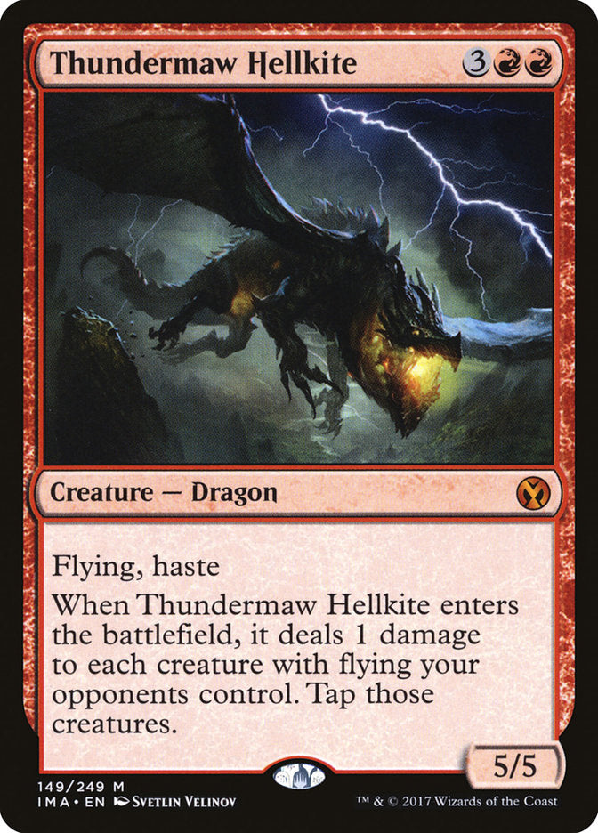 {R} Thundermaw Hellkite [Iconic Masters][IMA 149]