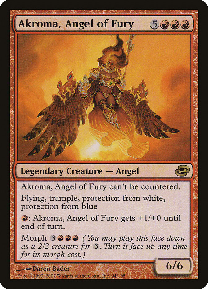 {R} Akroma, Angel of Fury [Planar Chaos][PLC 094]