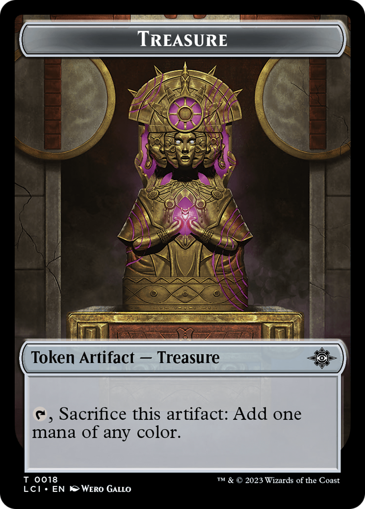 {T} Treasure Token [The Lost Caverns of Ixalan Tokens][TLCI 018]