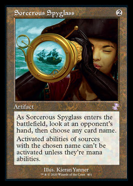 {R} Sorcerous Spyglass (Timeshifted) [Time Spiral Remastered][TSR 401]