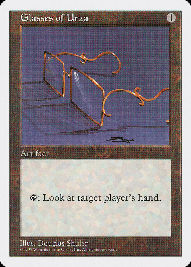 {C} Glasses of Urza [Fifth Edition][5ED 374]