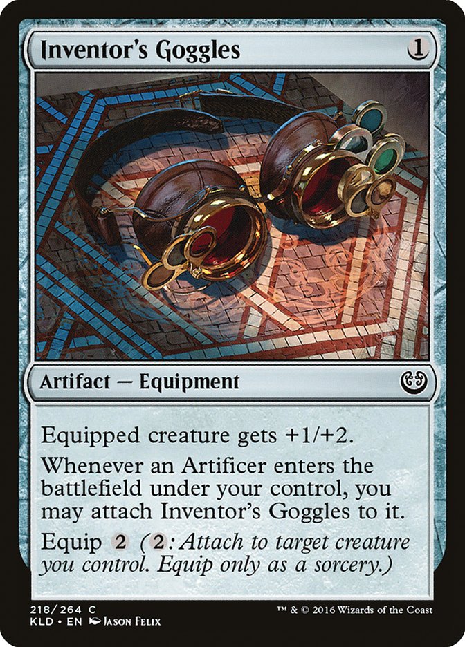 {C} Inventor's Goggles [Kaladesh][KLD 218]