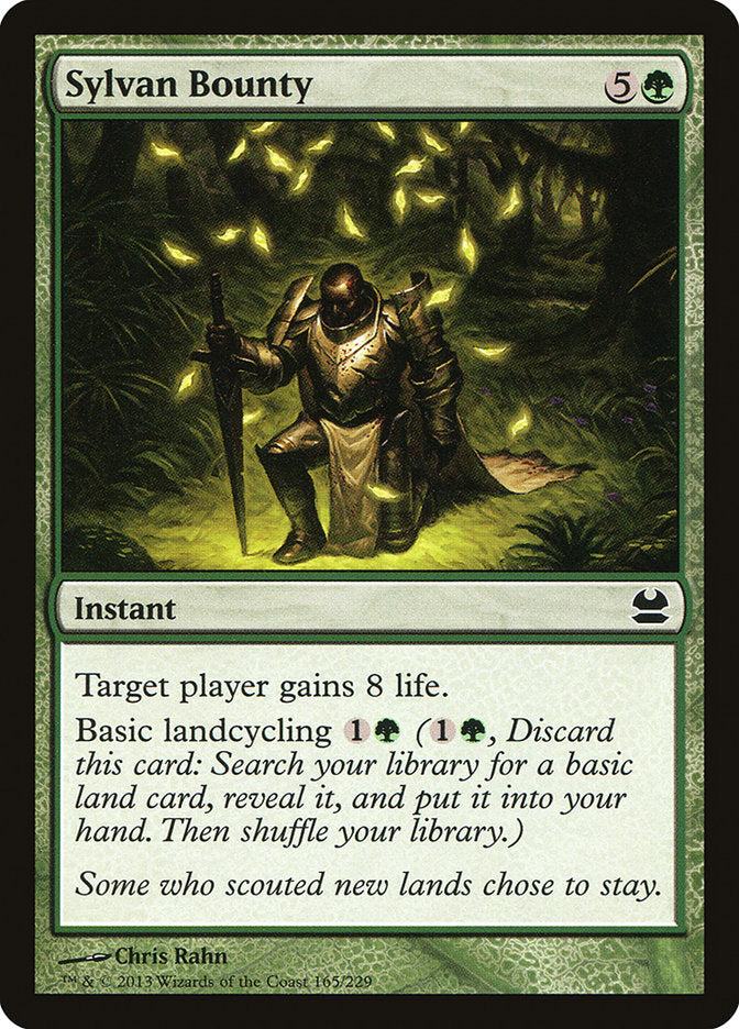 {C} Sylvan Bounty [Modern Masters][MMA 165]