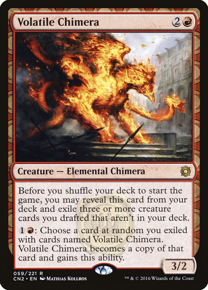 {R} Volatile Chimera [Conspiracy: Take the Crown][CN2 059]