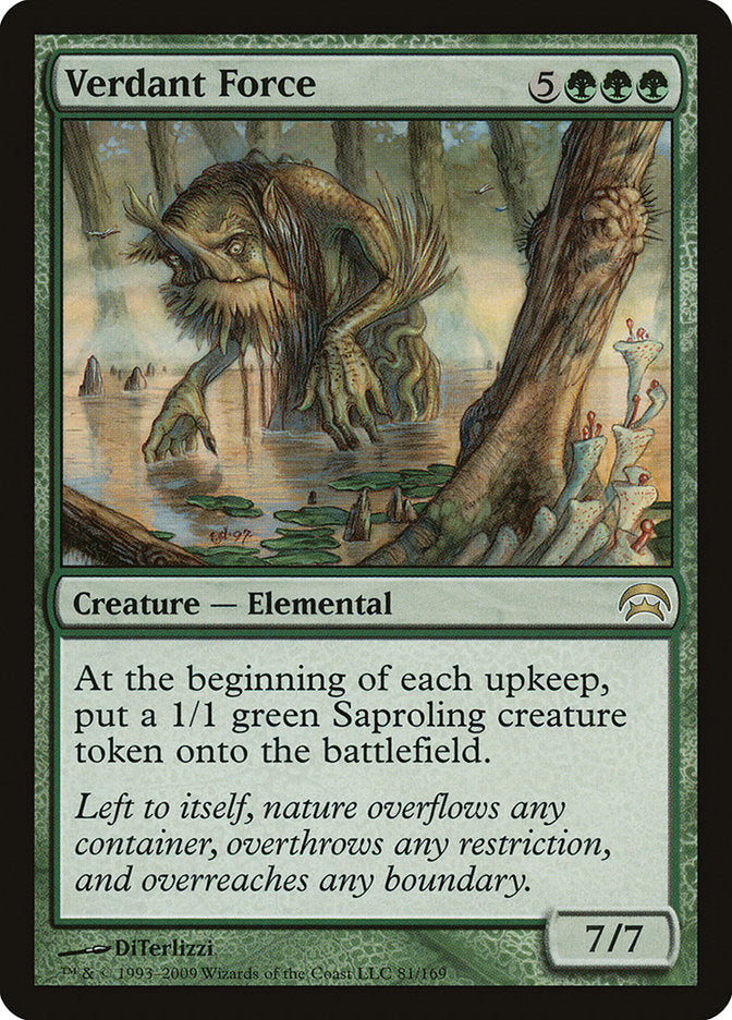 {R} Verdant Force [Planechase][HOP 081]