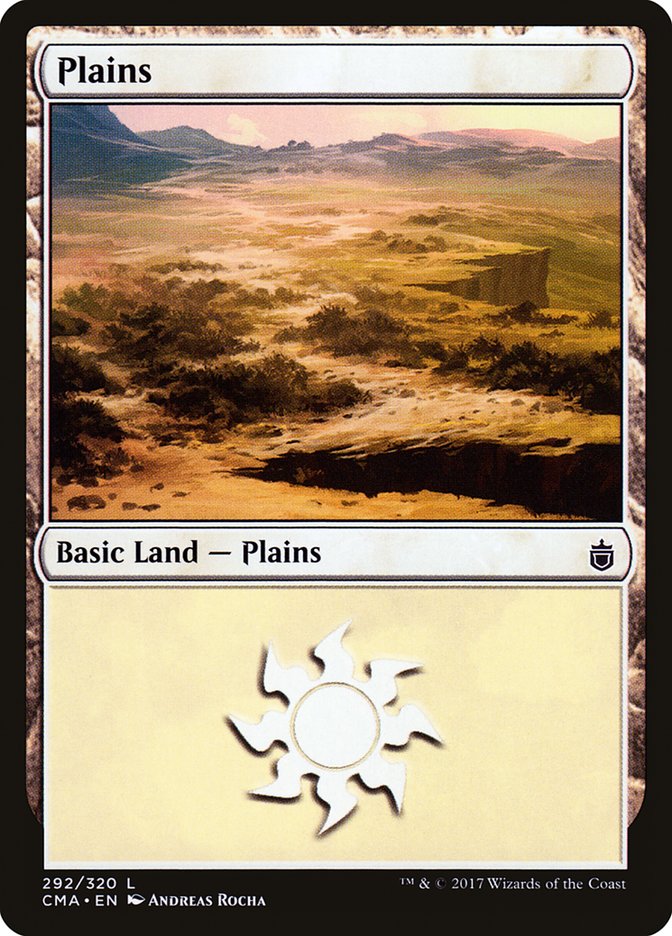 {B}[CMA 292] Plains (292) [Commander Anthology]