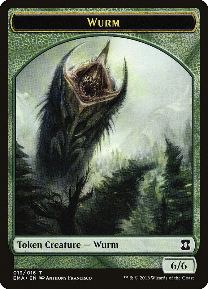 {T} Wurm Token [Eternal Masters Tokens][TEMA 013]