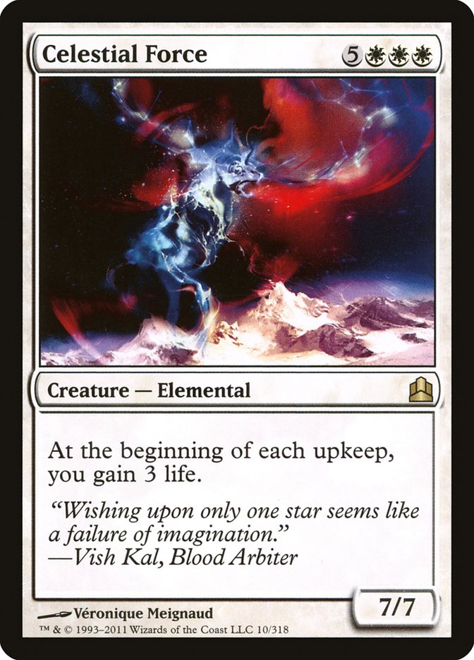 {R} Celestial Force [Commander 2011][CMD 010]