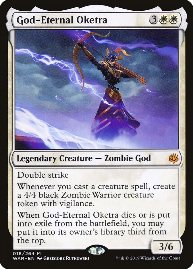 {R} God-Eternal Oketra [War of the Spark][WAR 016]