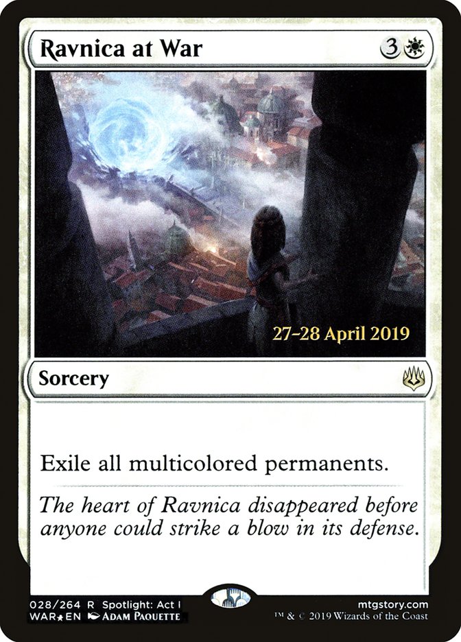 {R} Ravnica at War [War of the Spark Prerelease Promos][PR WAR 028]