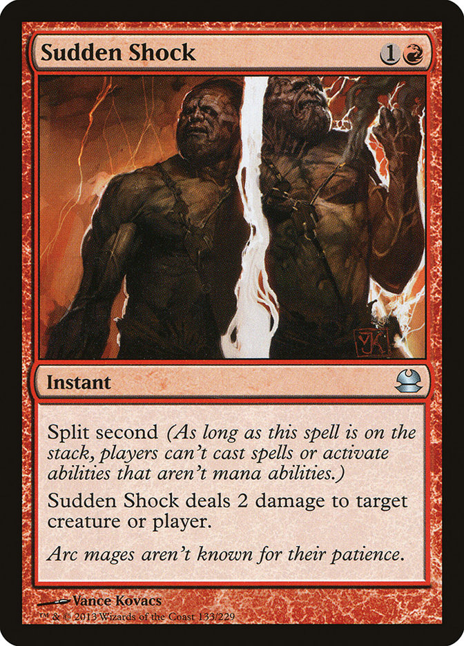 {C} Sudden Shock [Modern Masters][MMA 133]