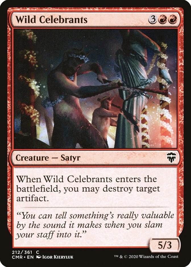 {C} Wild Celebrants [Commander Legends][CMR 212]