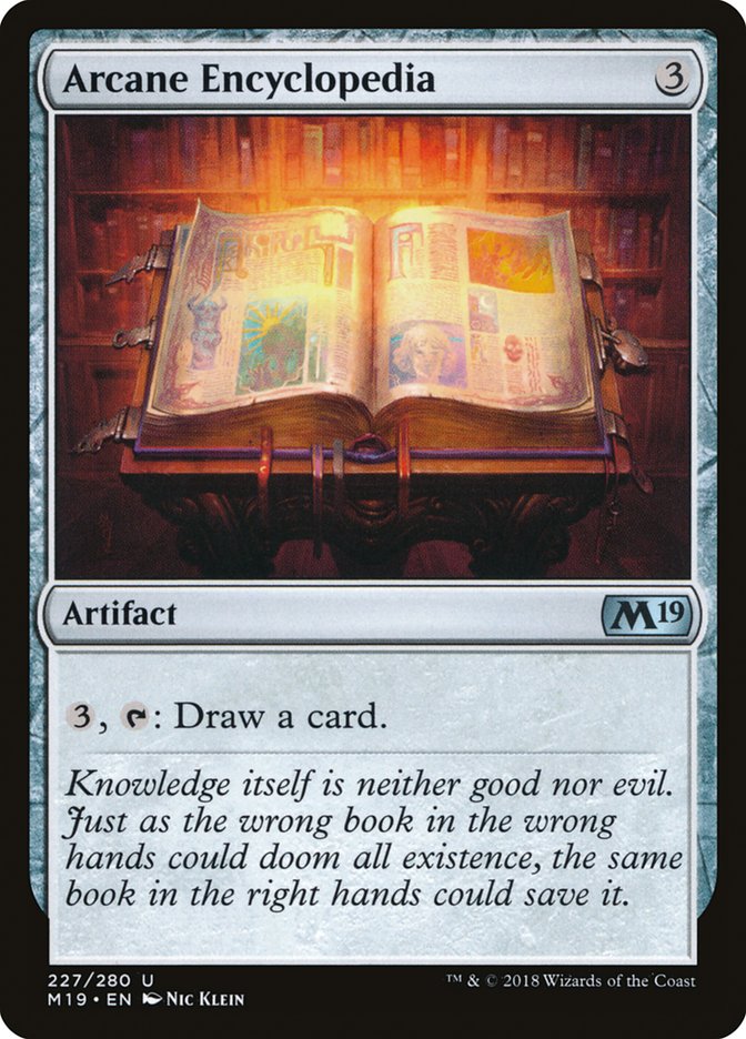 {C} Arcane Encyclopedia [Core Set 2019][M19 227]