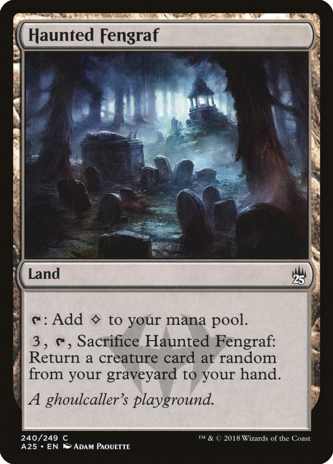 {C} Haunted Fengraf [Masters 25][A25 240]