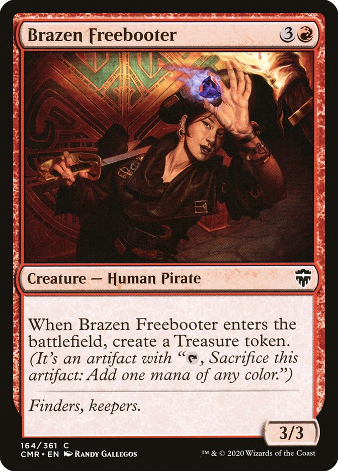 {C} Brazen Freebooter [Commander Legends][CMR 164]