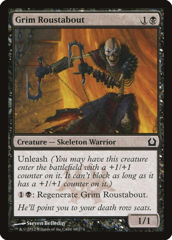 {C} Grim Roustabout [Return to Ravnica][RTR 068]