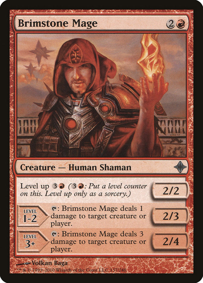 {C} Brimstone Mage [Rise of the Eldrazi][ROE 137]