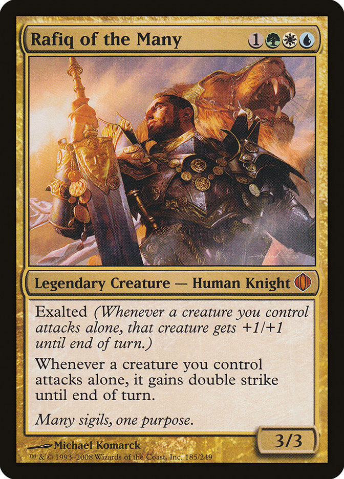 {R} Rafiq of the Many [Shards of Alara][ALA 185]