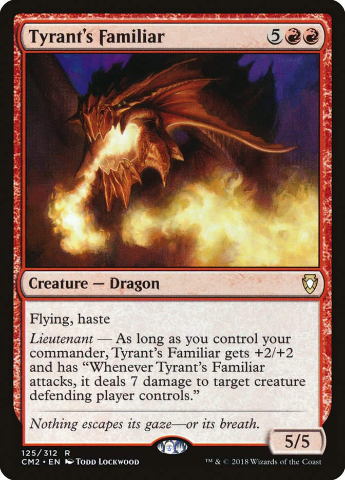 {R} Tyrant's Familiar [Commander Anthology Volume II][CM2 125]