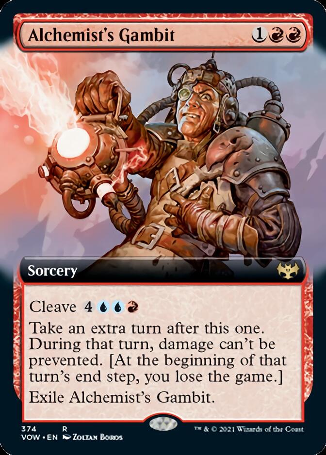 {R} Alchemist's Gambit (Extended Art) [Innistrad: Crimson Vow][VOW 374]