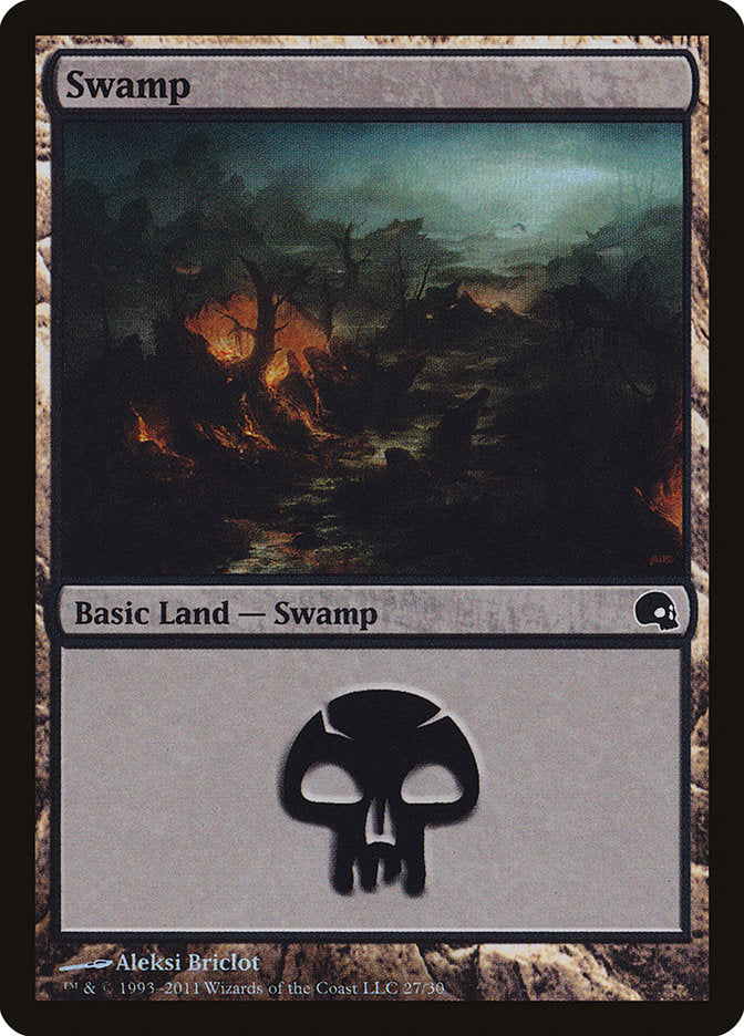 {B}[PD3 027] Swamp (27) [Premium Deck Series: Graveborn]