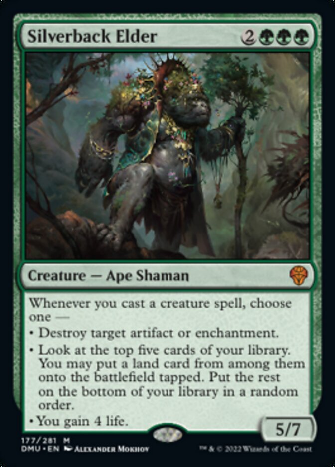 {@R} Silverback Elder [Dominaria United][DMU 177]