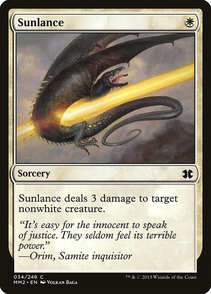 {C} Sunlance [Modern Masters 2015][MM2 034]