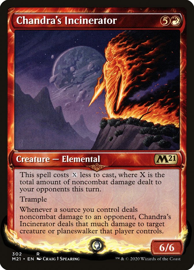 {R} Chandra's Incinerator (Showcase) [Core Set 2021][M21 302]