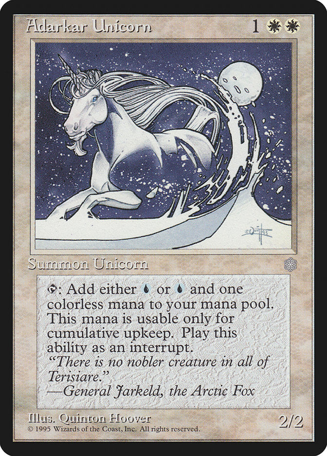 {C} Adarkar Unicorn [Ice Age][ICE 001]