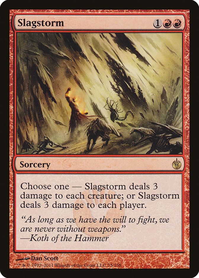 {R} Slagstorm [Mirrodin Besieged][MBS 075]