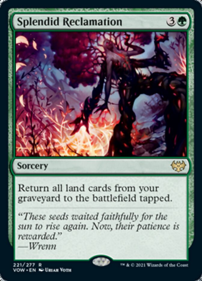 {R} Splendid Reclamation [Innistrad: Crimson Vow][VOW 221]