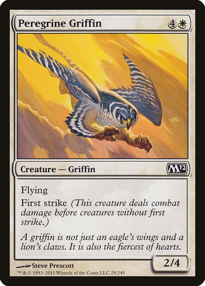 {C} Peregrine Griffin [Magic 2012][M12 029]