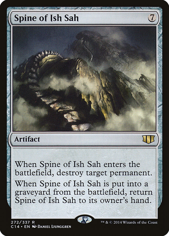 {R} Spine of Ish Sah [Commander 2014][C14 272]