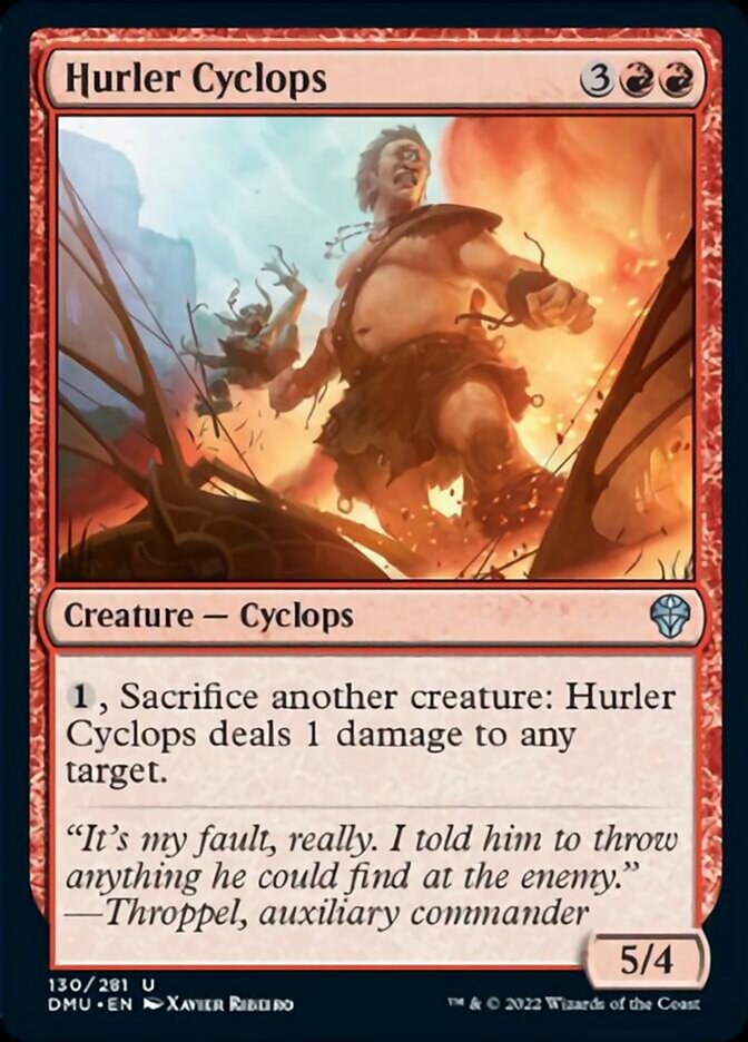 {@C} Hurler Cyclops [Dominaria United][DMU 130]