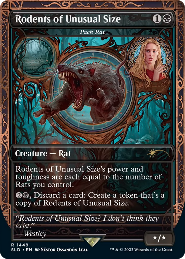 {R} Rodents of Unusual Size - Pack Rat [Secret Lair Drop Series][SLD 1448]