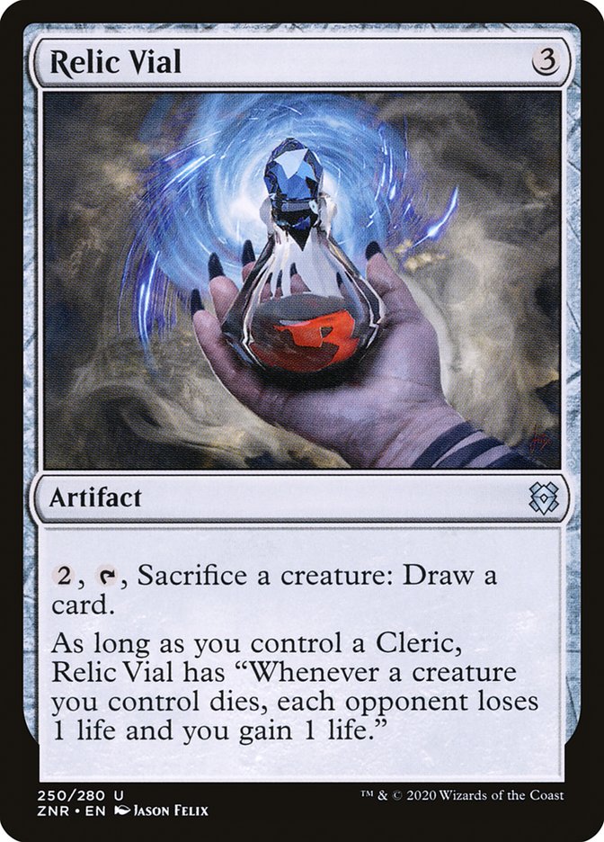 {C} Relic Vial [Zendikar Rising][ZNR 250]