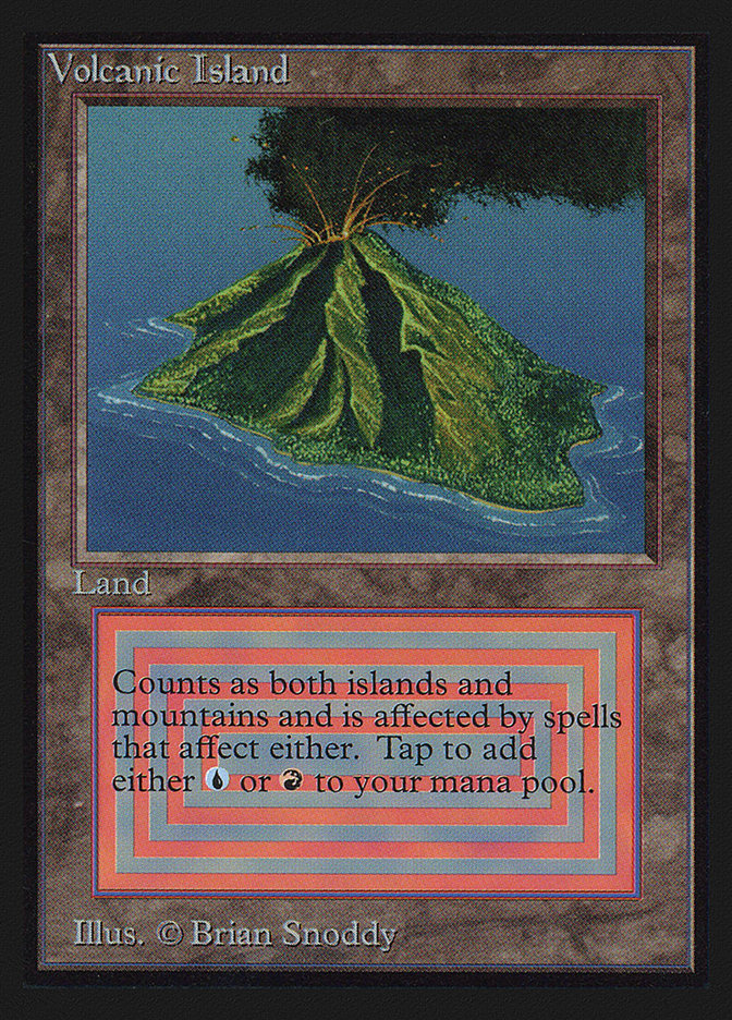 {R} Volcanic Island [Collectorsâ Edition][GB CED 287]