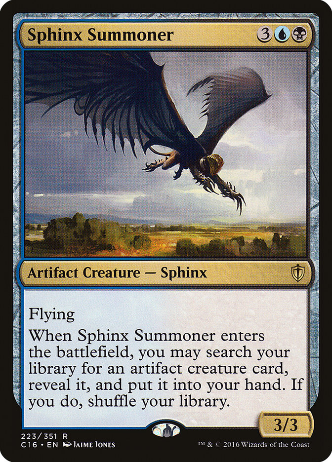 {R} Sphinx Summoner [Commander 2016][C16 223]