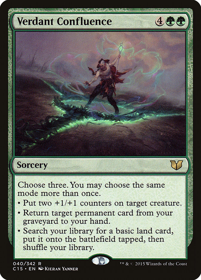 {R} Verdant Confluence [Commander 2015][C15 040]