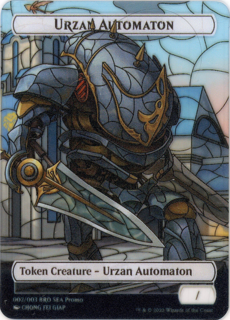 {T} Urzan Automaton Token (SEA Exclusive) [The Brothers' War Tokens][TBRO 002]