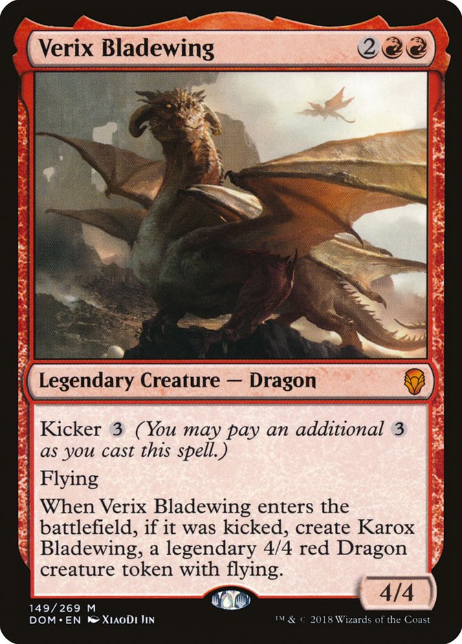 {R} Verix Bladewing [Dominaria][DOM 149]