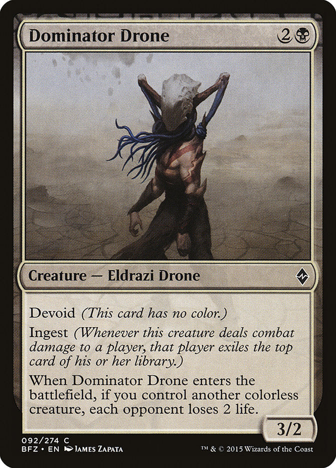 {C} Dominator Drone [Battle for Zendikar][BFZ 092]