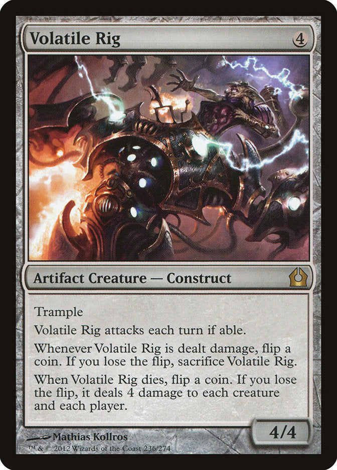 {R} Volatile Rig [Return to Ravnica][RTR 236]