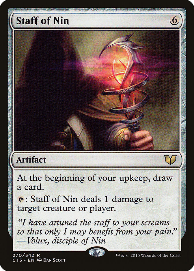 {R} Staff of Nin [Commander 2015][C15 270]